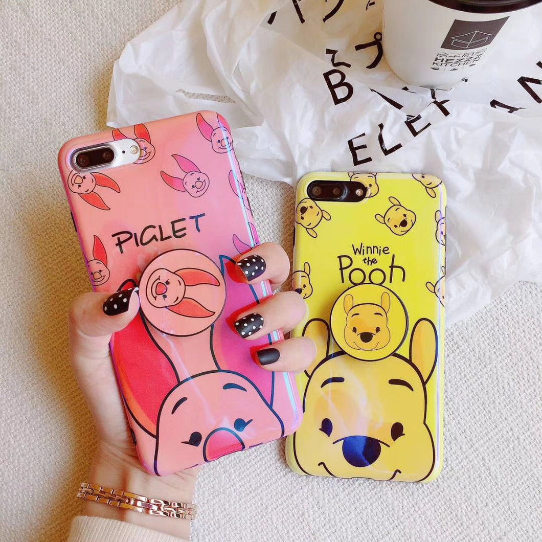 Winnie The Pooh & Piglet Phone Case for iPhone